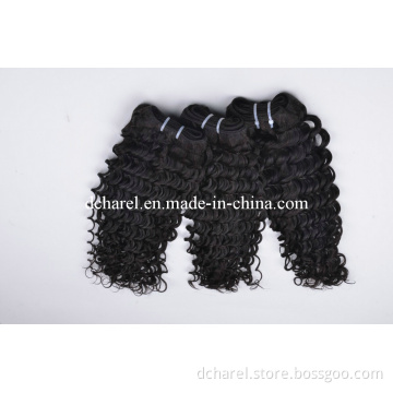 Wholesale Cheap Deep Wave Hair Extension, Human Hair Weft/Weaving